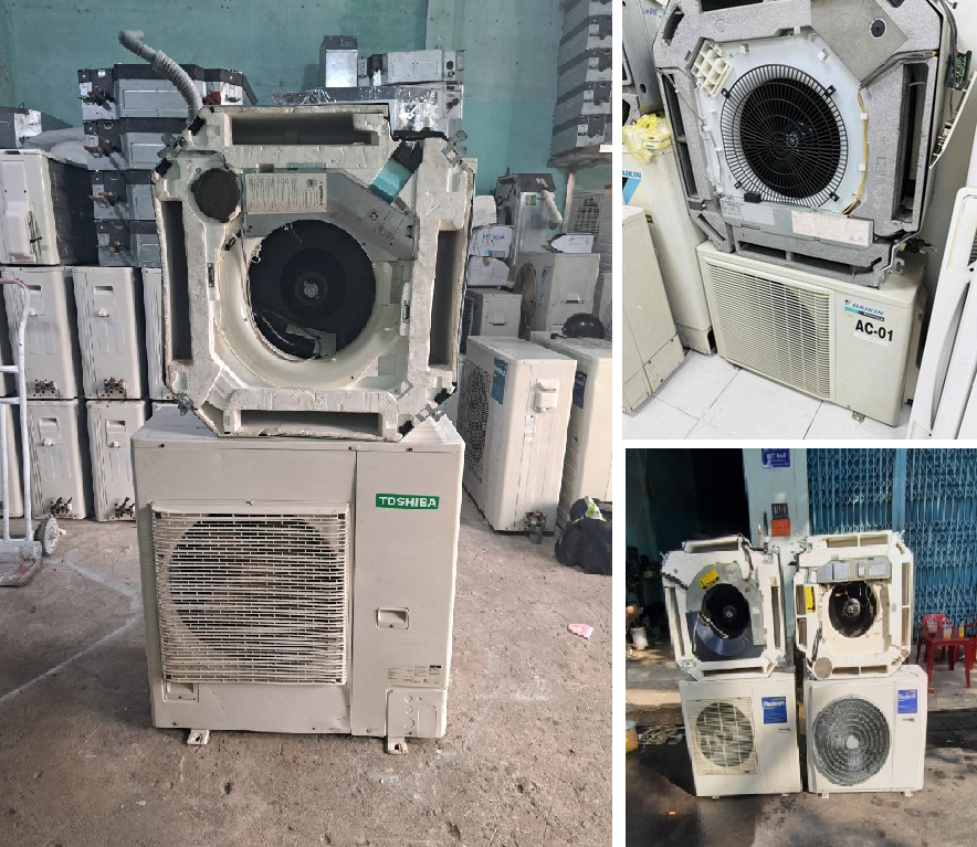 Thu Mua Máy Lạnh Cũ Mọi Thương Hiệu – Daikin, LG, Panasonic, Toshiba